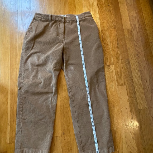 Vintage L.L. Bean Corduroy Pants Womens 16 (fit like 12/14) High Rise Baggy - Picture 4 of 7